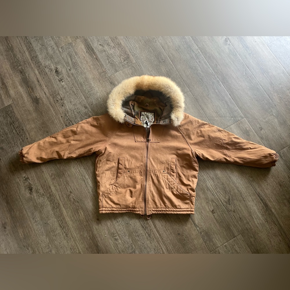 Vintage Womens Winlit Cowgirl Leather jacket
